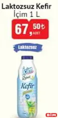 İÇİM LAKTOZSUZ KEFİR 1 L fiyat ve kampanya bilgisi